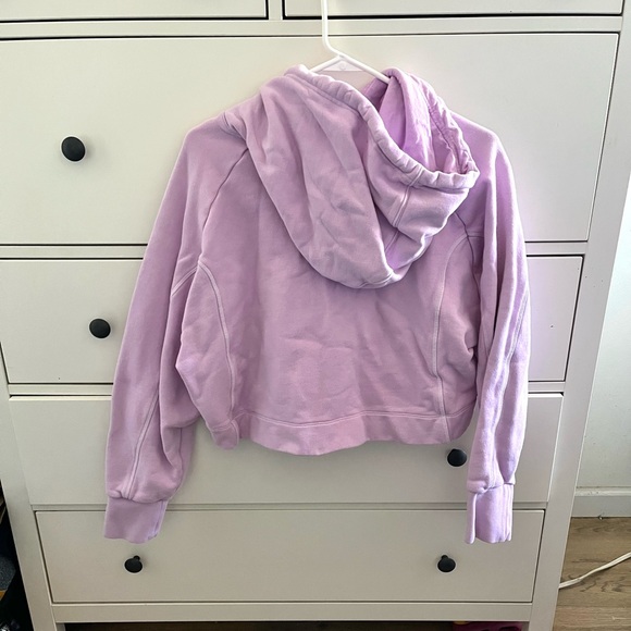 Adidas crop hoodie lilac size M - Picture 7 of 7